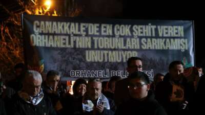 Sarıkamış'ta şehit düşen askerler Orhaneli