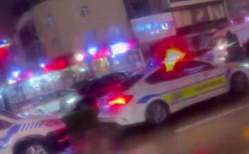 Polis, yaralı oğlunu kaza yerinde gördü