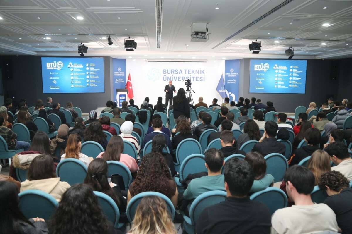 Rektör Adıgüzel, BTÜ Konuşmaları’na konuk oldu