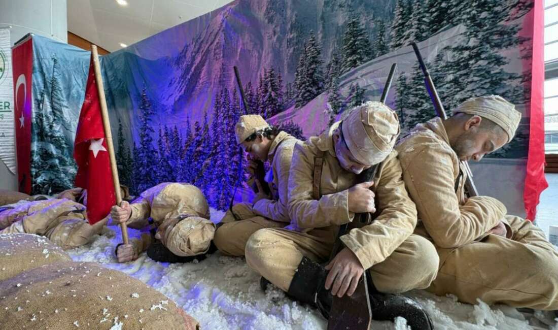 Sarıkamış şehitleri Bursa’da dualarla anıldı Sarıkamış Harekâtı’nın 111’inci yılında,