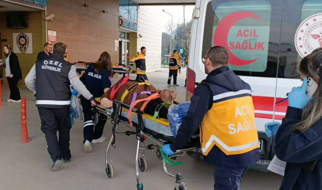 Bursa'nın İnegöl ilçesinde servis