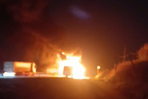 Bursa’da servis otobüsü alevlere teslim oldu