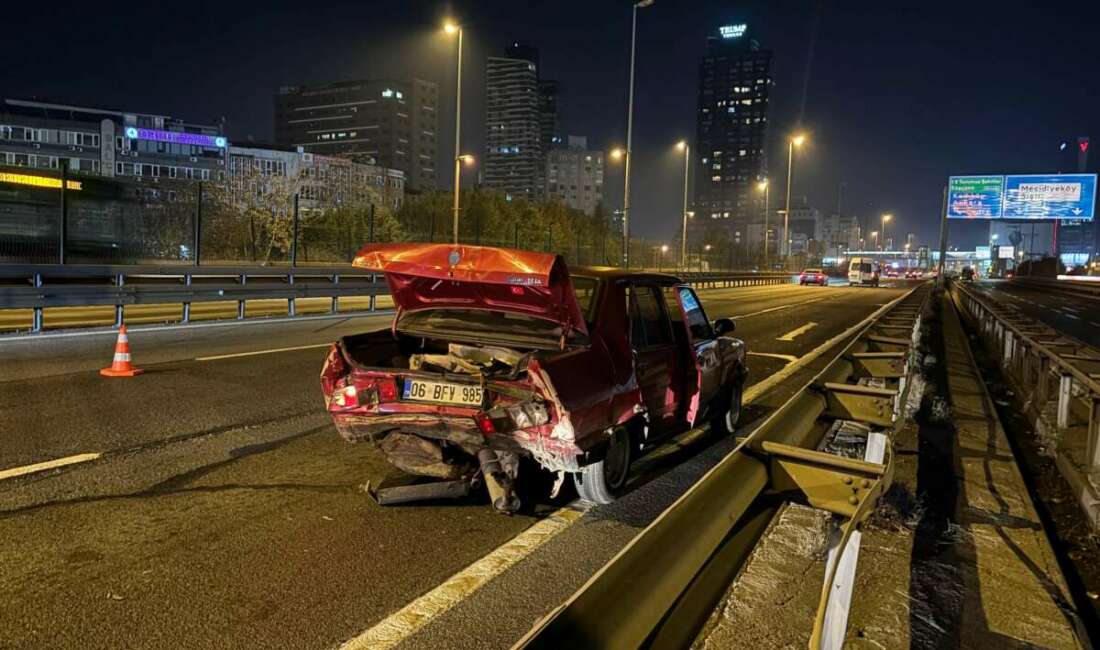 Şişli’de 3 araç birbirine girdi: 1 ağır 2 yaralı