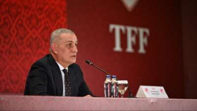 TFF Başkanı Hacıosmanoğlu: “Kararlıyız, bBu yoldan geri dönmeyeceğiz”