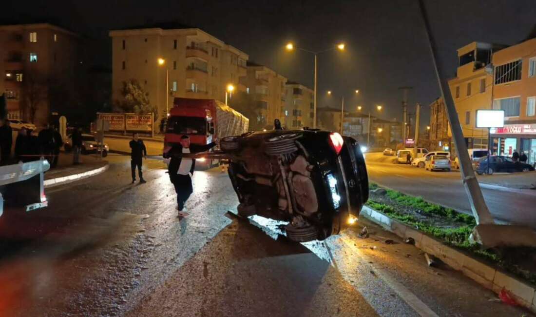 Bursa'nın İnegöl ilçesinde yağış