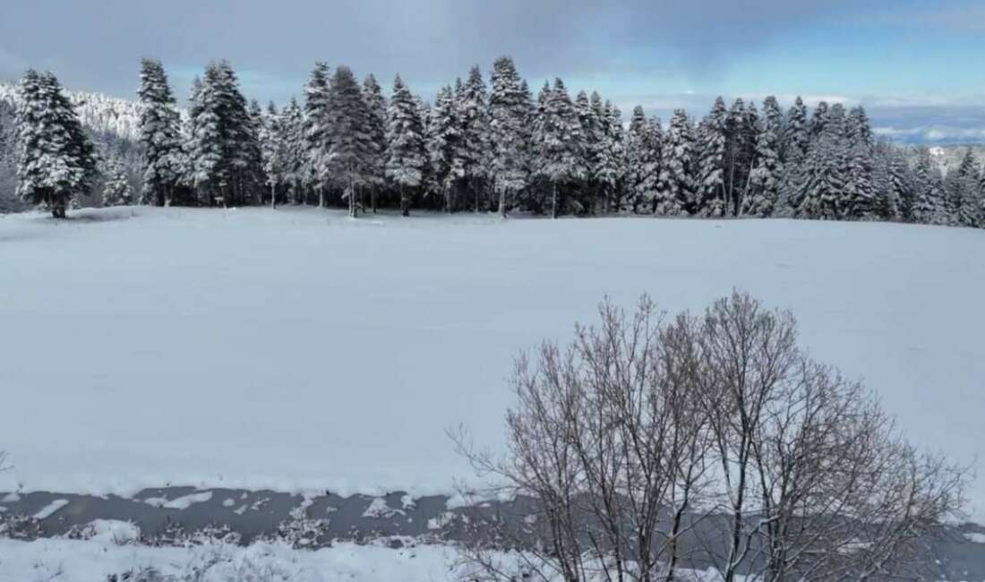 Uludağ’da kar kalınlığı kaç santimetre oldu Uludağ'ın zirvesinde 1 Aralık'ta