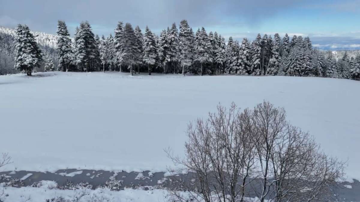 Uludağ’da kar kalınlığı kaç santimetre oldu