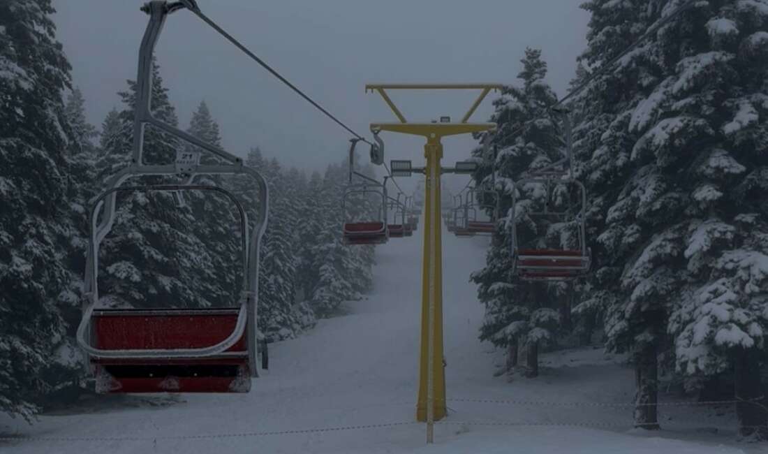 Uludağ’da kar var oteller kapalı Uludağ’da kar var oteller kapalı