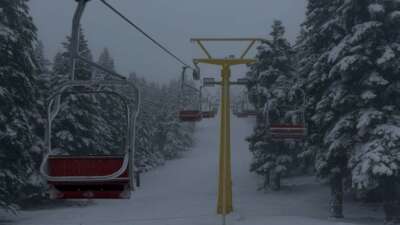 Uludağ’da kar var oteller kapalı