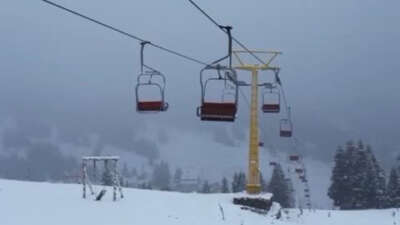 Uludağ’da kar yağışı etkisini sürdürüyor