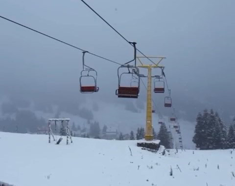 Uludağ’da kar yağışı etkisini sürdürüyor Meteoroloji Genel Müdürlüğü, Bursa'da sarı