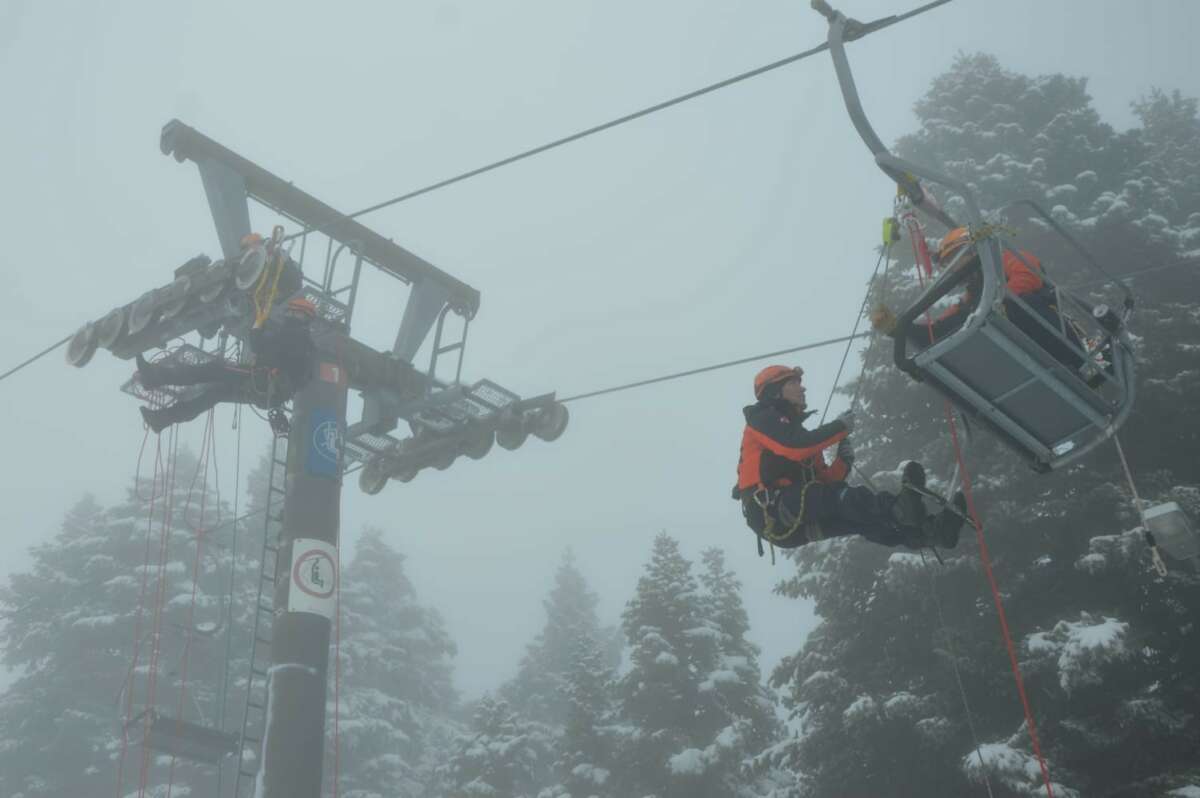 Uludağ’daki tatbikat gerçeği aratmadı