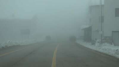 Uludağ’ın zirvesi sisle kaplandı