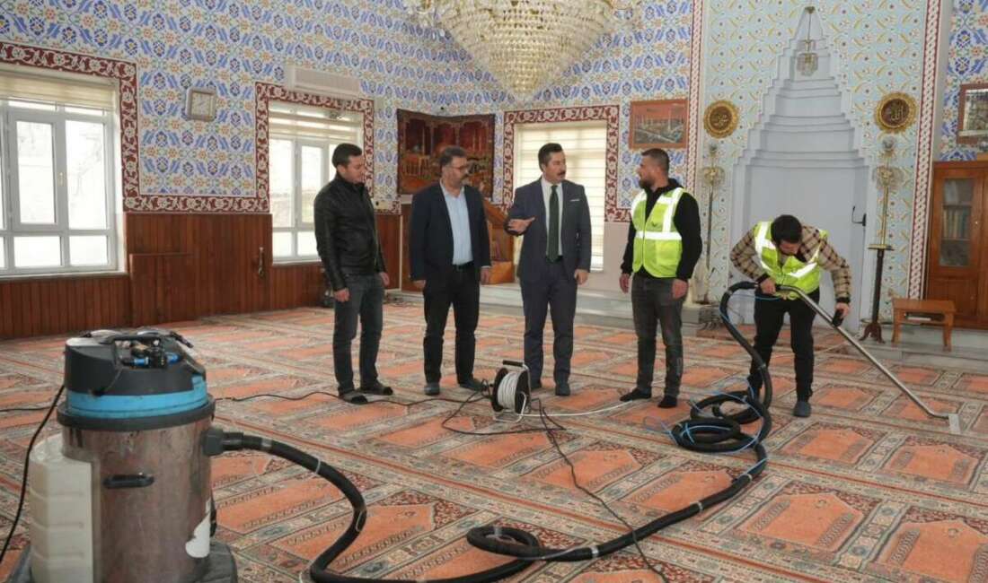 Yenişehir’de vatandaşların ibadetlerini temiz,