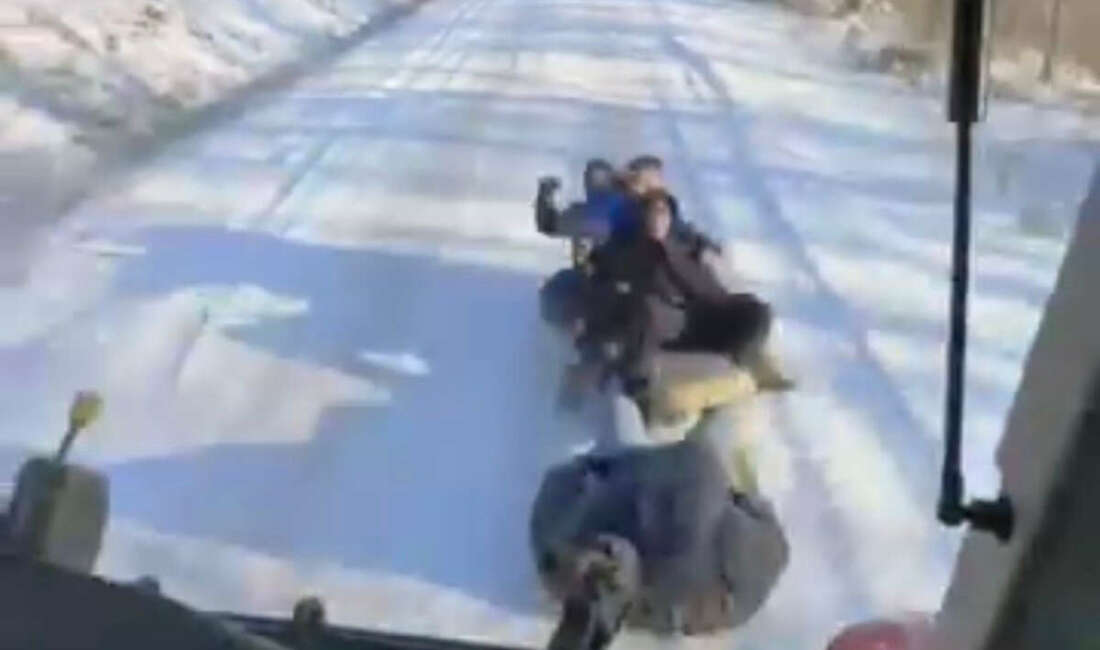 Bursa'da etkili olan kar