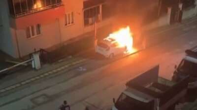 Bursa'nın farklı bölgelerinden alev topuna