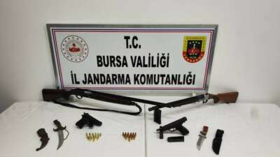 Bursa'nın İznik ilçesinde düzenlenen operasyonda