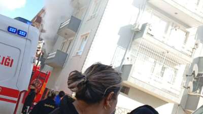 Bursa'nın Karacabey ilçesinde 4 katlı