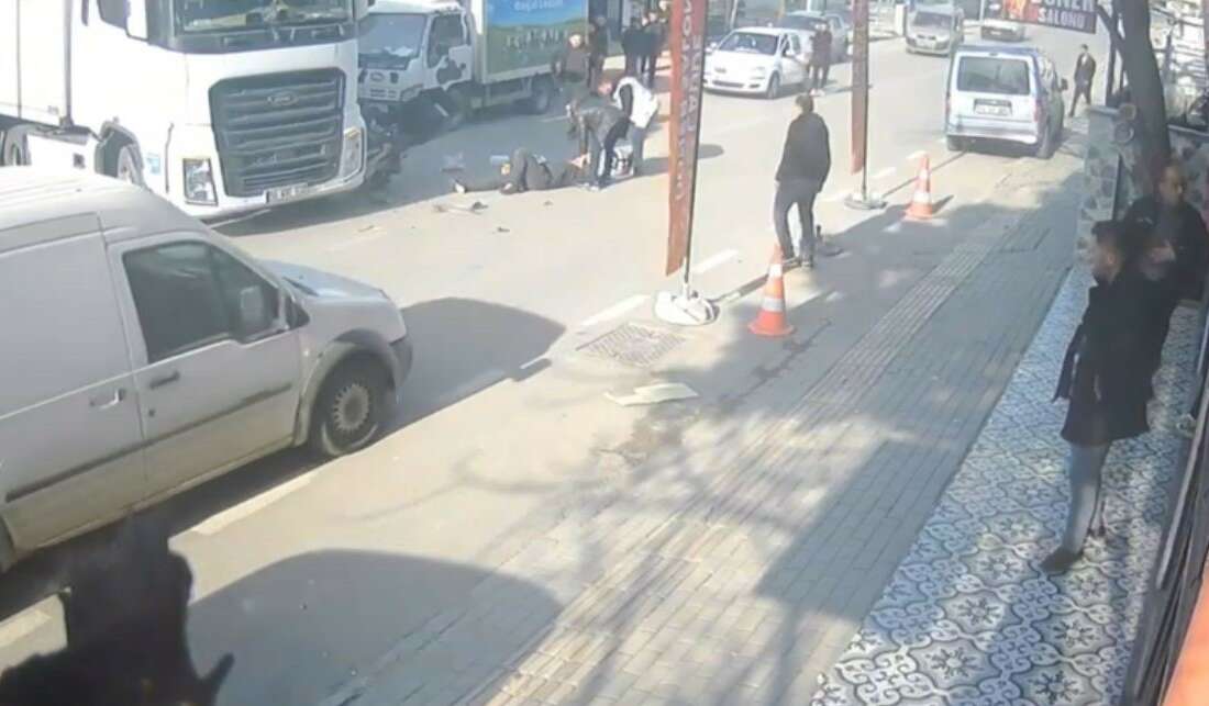 Bursa'da anayolda seyir halindeki