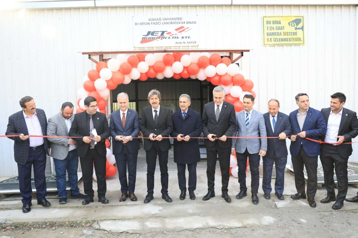 BUÜ’de inşaat teknolojileri laboratuvarı açıldı