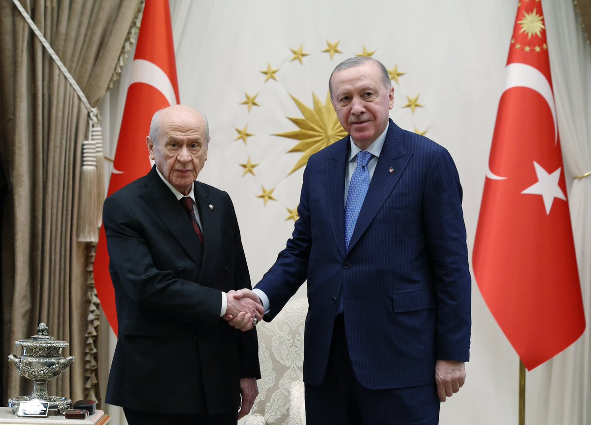 Beştepe’de Erdoğan–Bahçeli zirvesi
