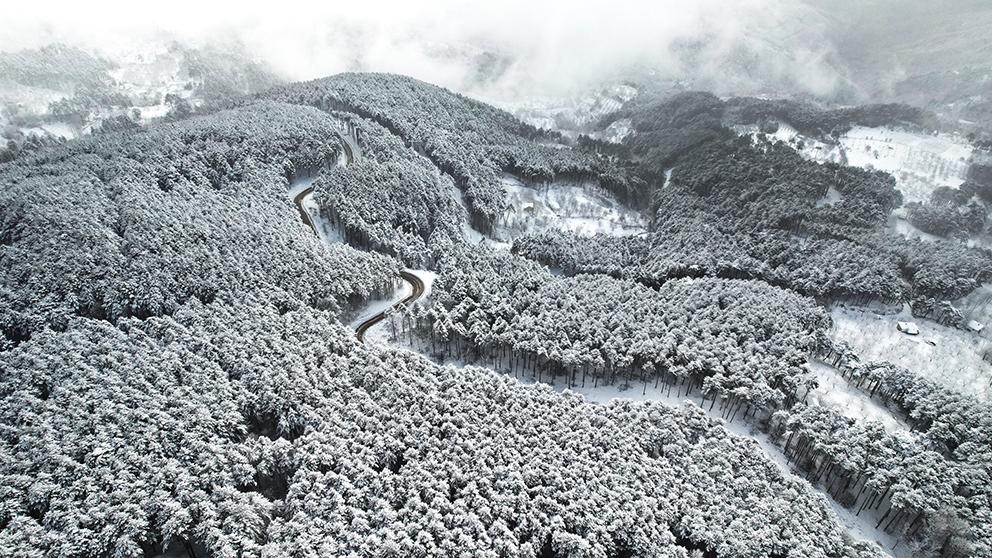 Bursa'da, Uludağ'ın virajlı yolları