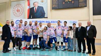 Yıldırım Belediyesi birimler arası voleybol