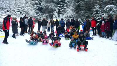 Bursa’nın Kestel ilçesinde, yarıyıl tatiline