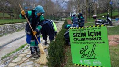 Bursa Büyükşehir Belediyesi, bir taraftan kentin