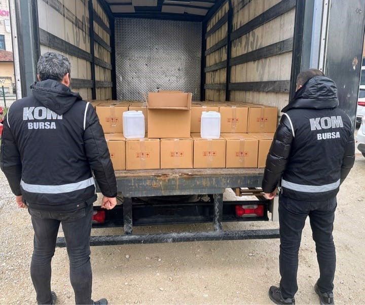 Bursa'nın Nilüfer ilçesinde sahte