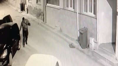 Bursa’nın İnegöl ilçesinde gece yarısı