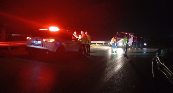 Bursa'da kontrolden çıkan otomobil