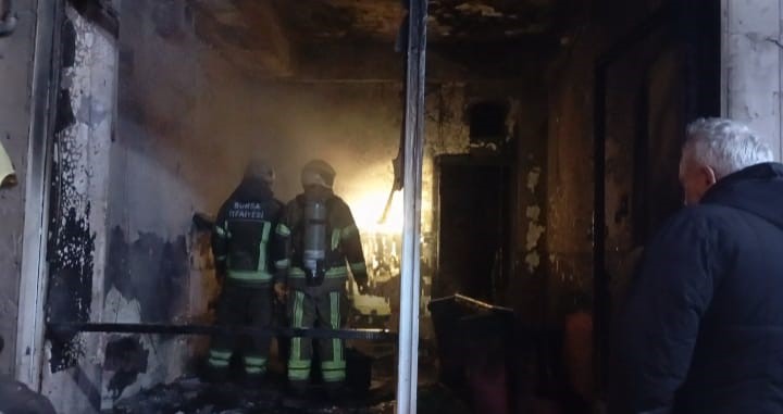 Bursa'da çay ocağında çıkan