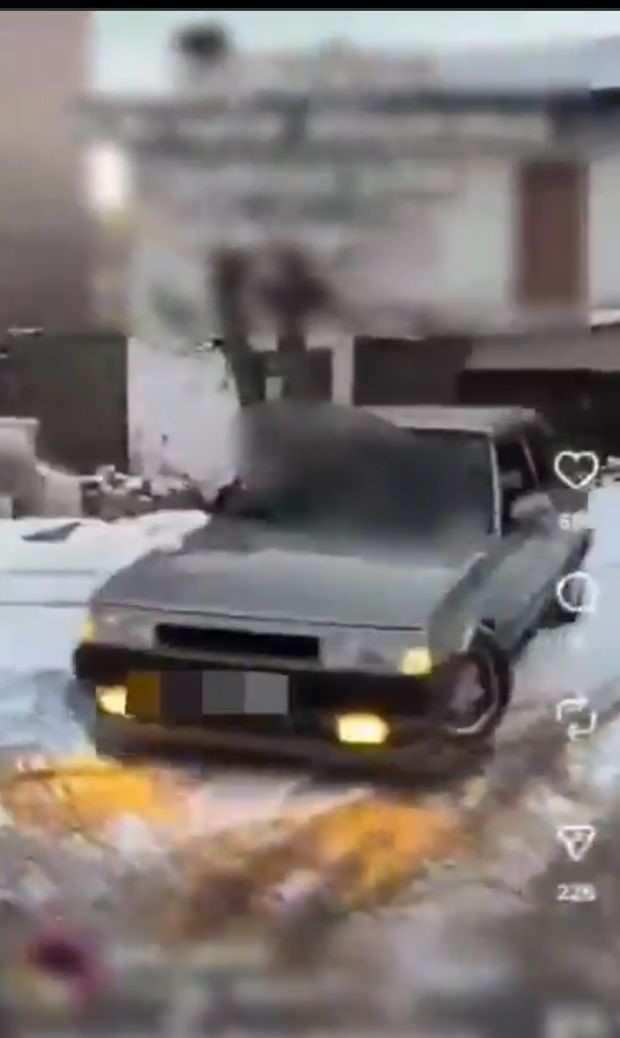 Bursa’da drift yapan sürücüye 58 bin lira ceza