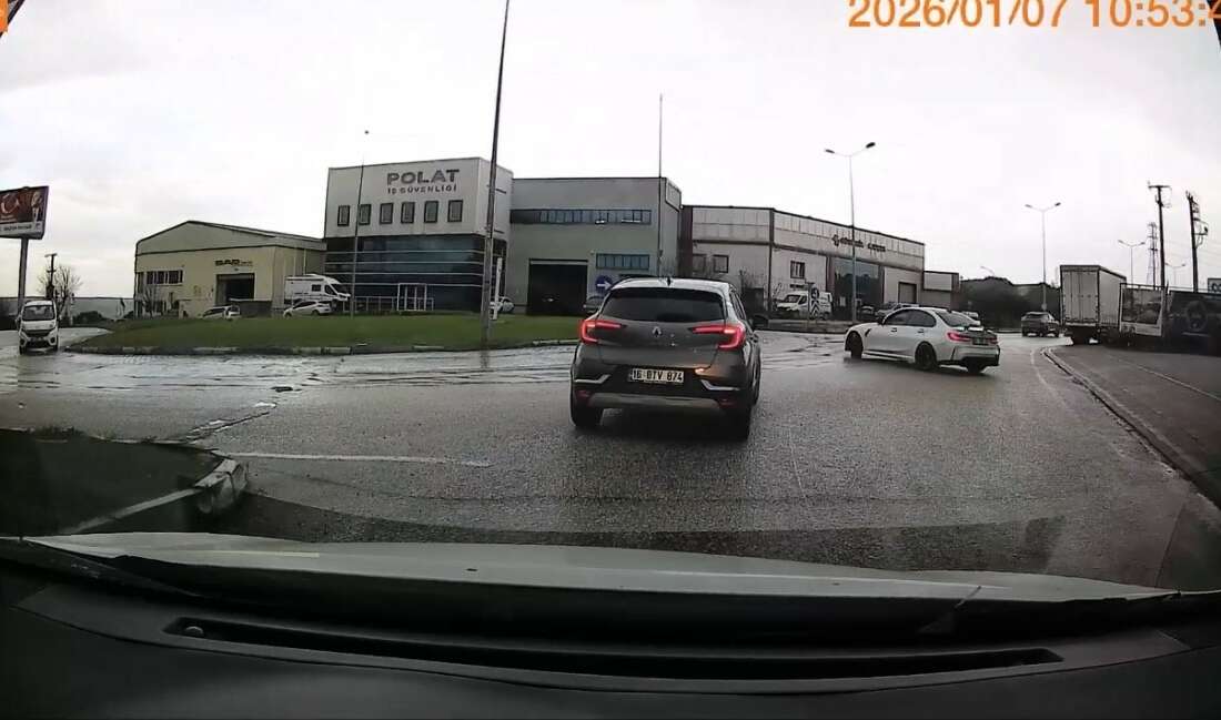 Bursa'nın Nilüfer ilçesinde cadde