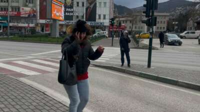 Bursa'da saatteki hızı 75 kilometreye