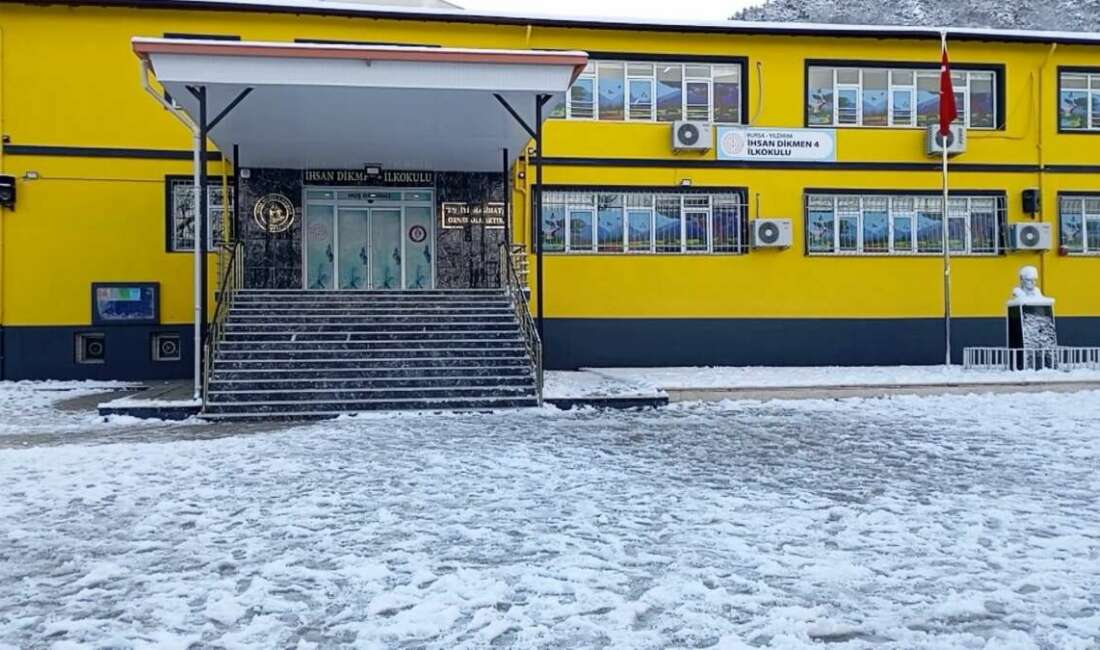 Bursa'da etkisini artıran kar