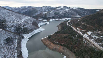 Bursa'da etkili olan kar yağışları