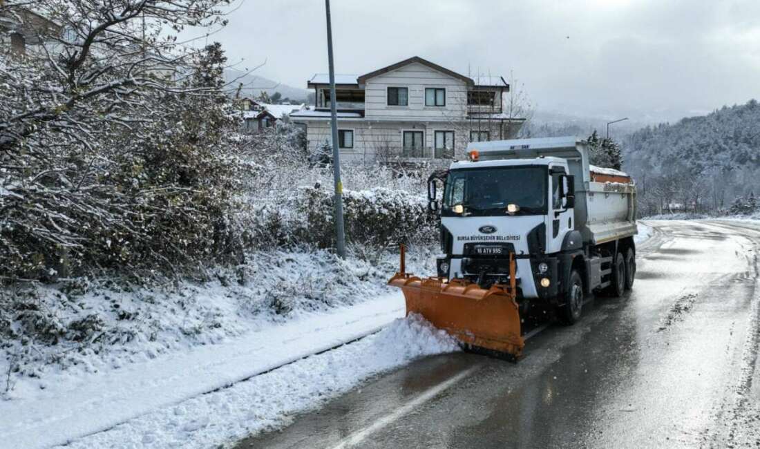 Kar yağışının sabah saat