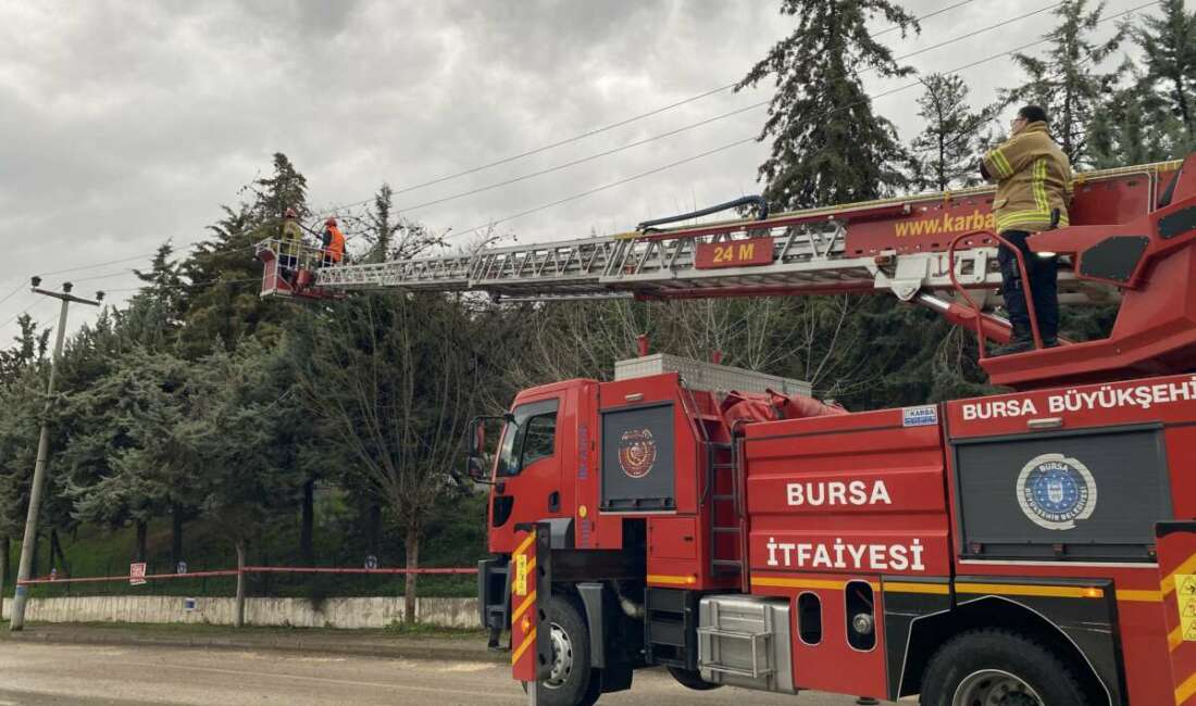 Bursa'nın Mudanya ilçesinde etkili