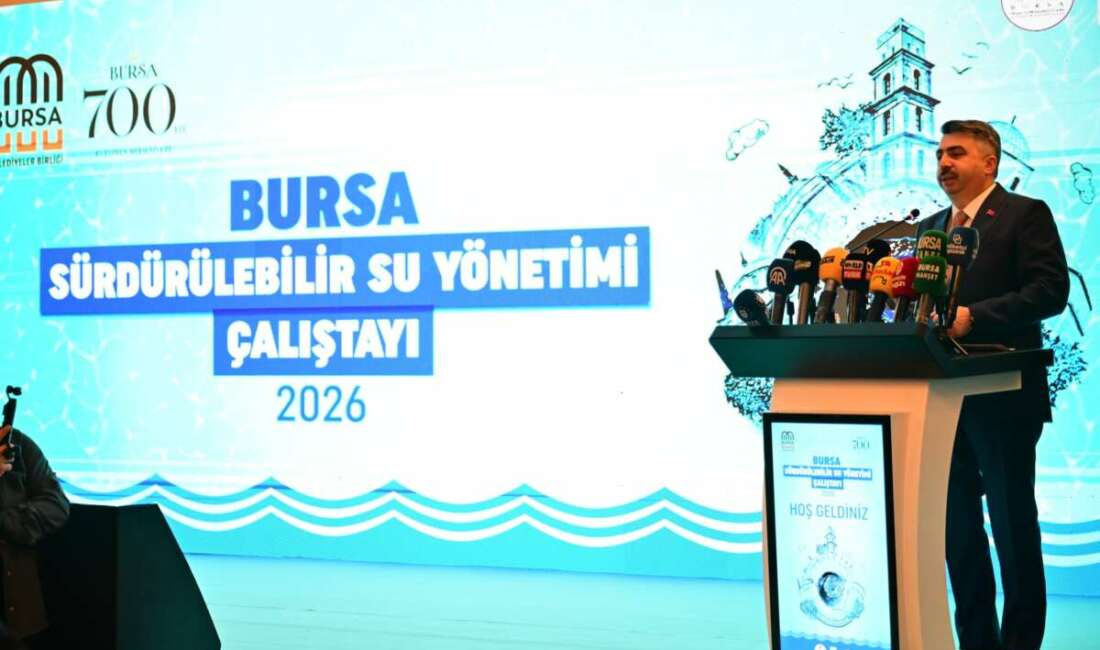 Bursa’da sürdürülebilir su çalıştayı Bursa Belediyeler Birliği, kentte
