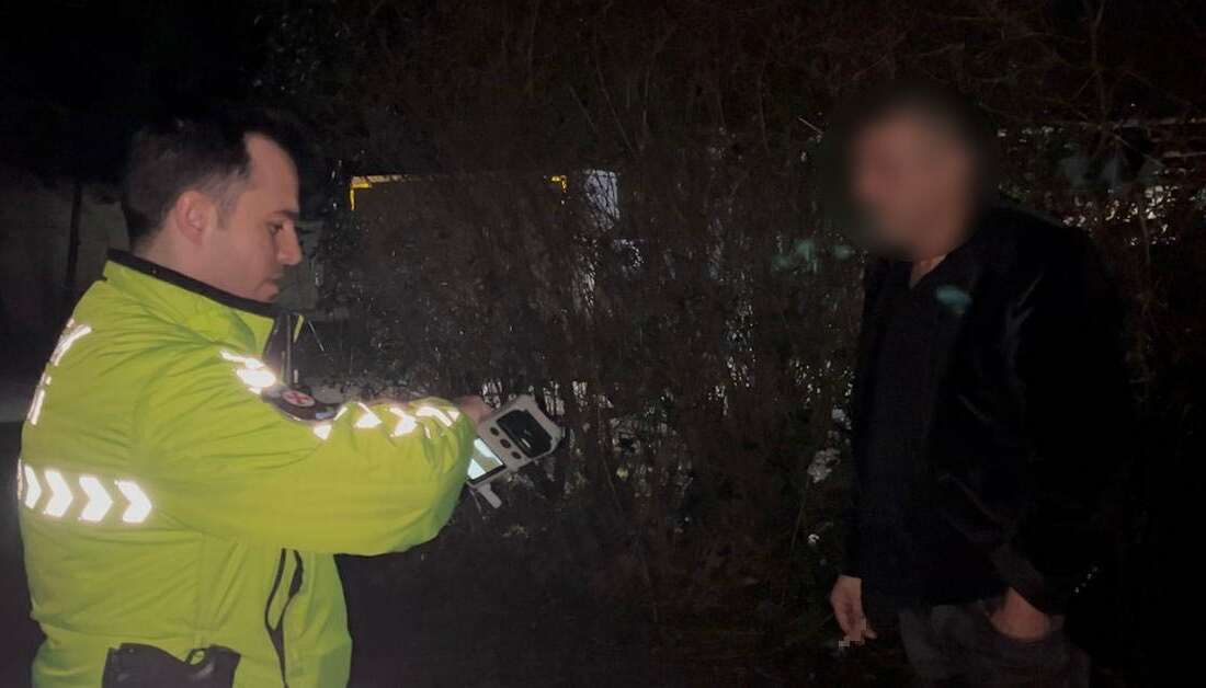 Bursa'da alkol uygulaması yapan