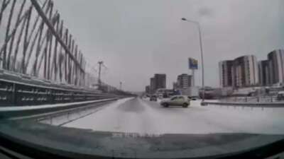 Bursa'da etkili olan yoğun kar