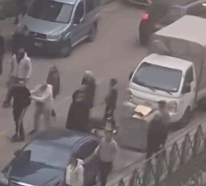 Bursa'da cadde ortasında çıkan