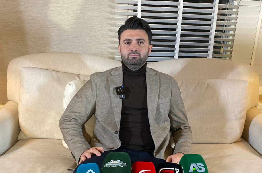 Bursaspor Başkanı Enes Çelik,