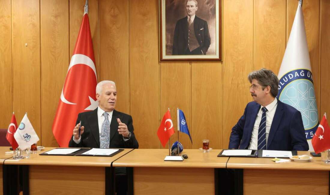 Büyükşehir ile üniversite arasında örnek iş birliği Bursa Büyükşehir Belediyesi ile