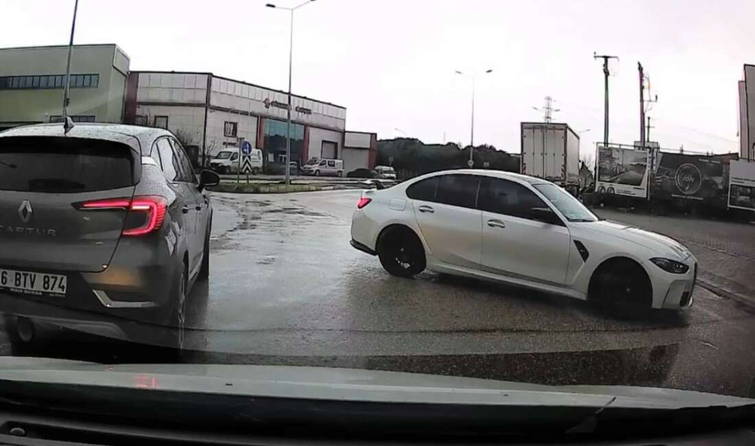 Bursa’nın Nilüfer ilçesinde drift