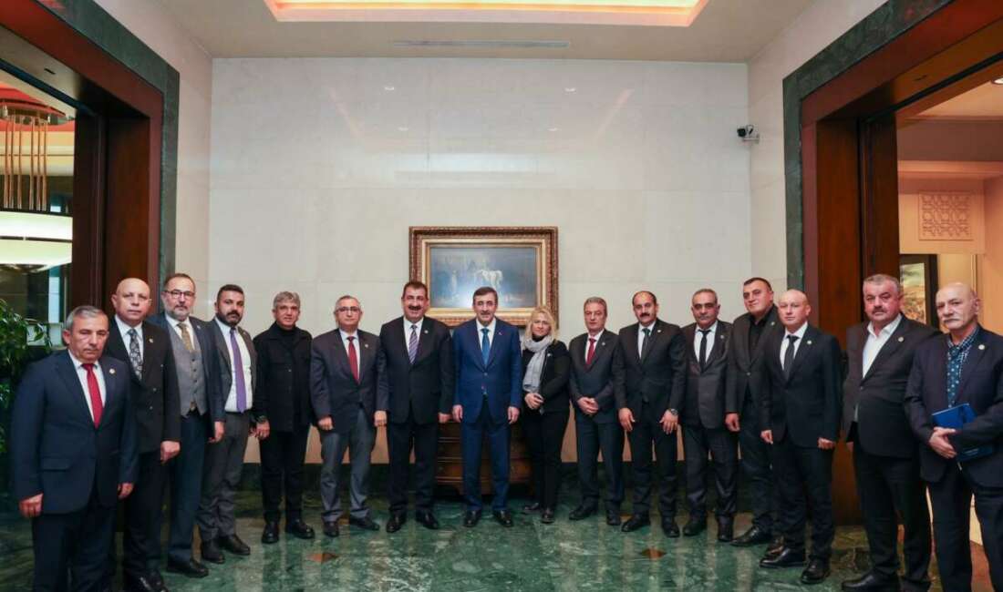 Cumhurbaşkanı Yardımcısı Cevdet Yılmaz,