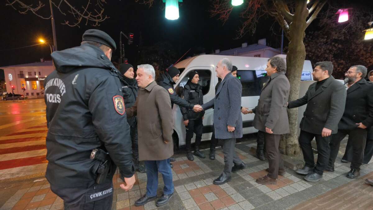 İnegöl Protokolünden yeni yıl ziyaretleri