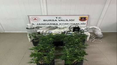  Bursa'nın İnegöl ilçesinde bir evde